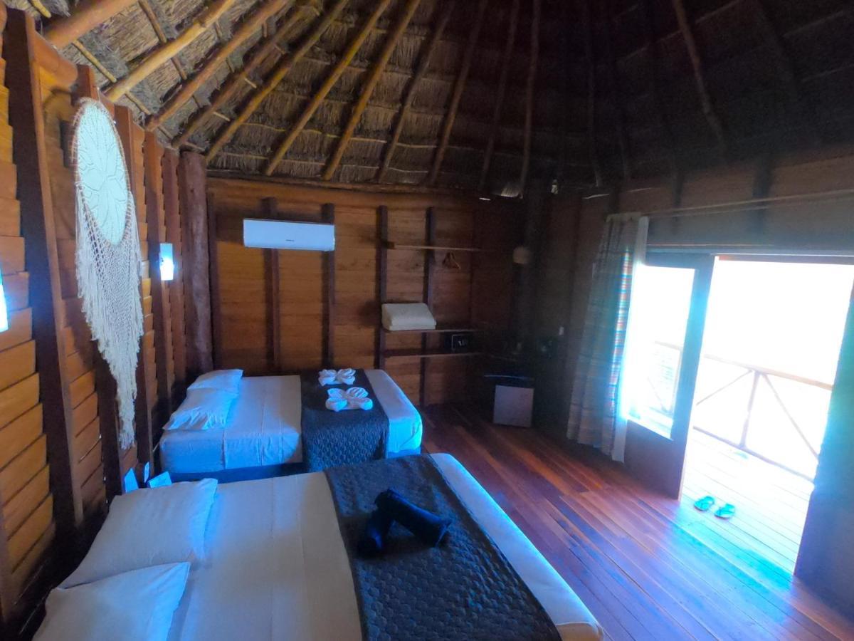 Palmeras De Mahahual Cabanas Екстериор снимка