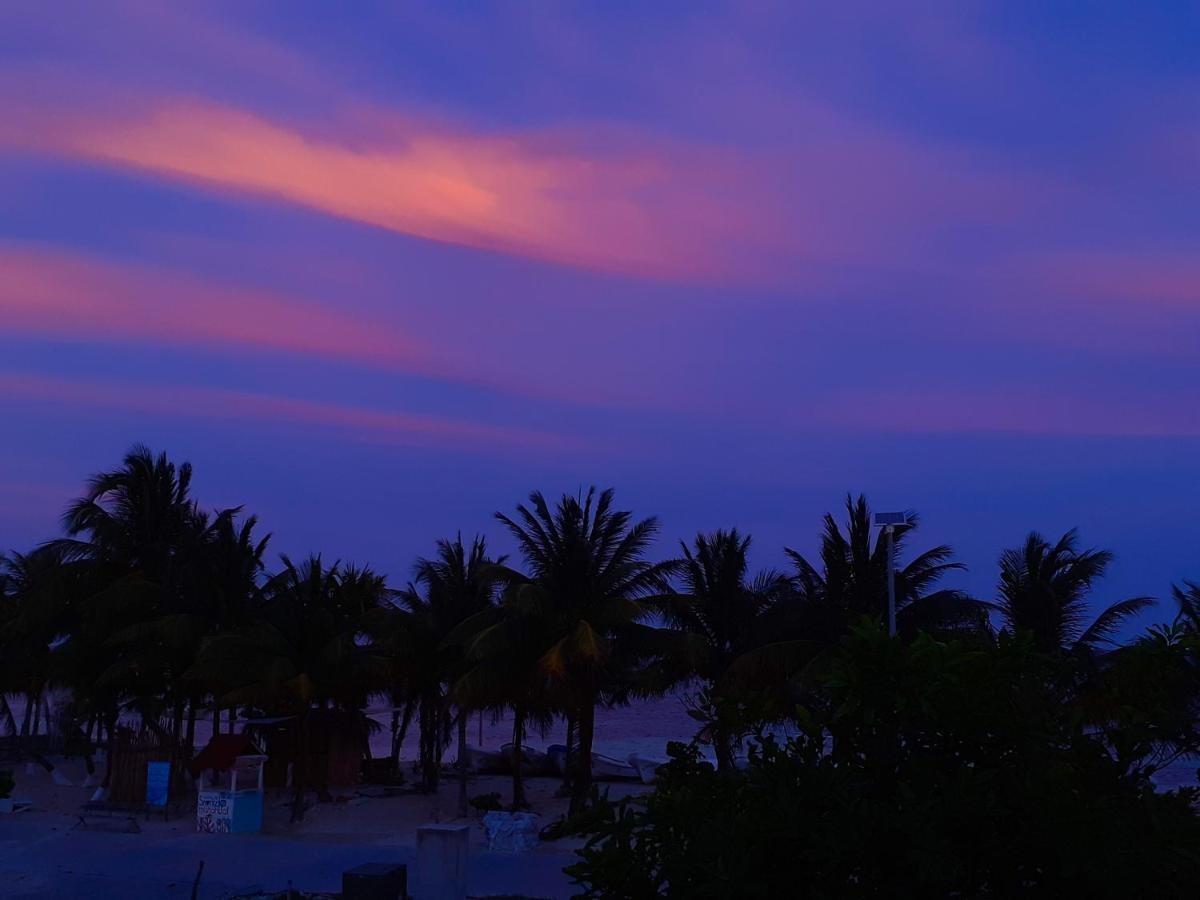 Palmeras De Mahahual Cabanas Екстериор снимка