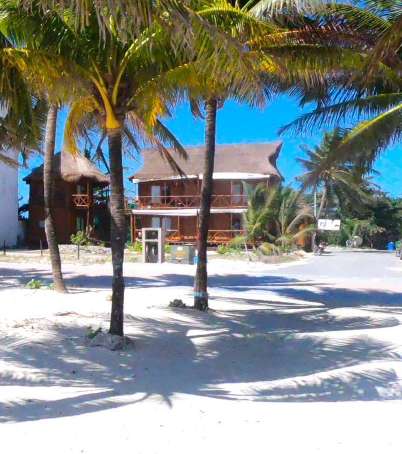 Palmeras De Mahahual Cabanas Екстериор снимка