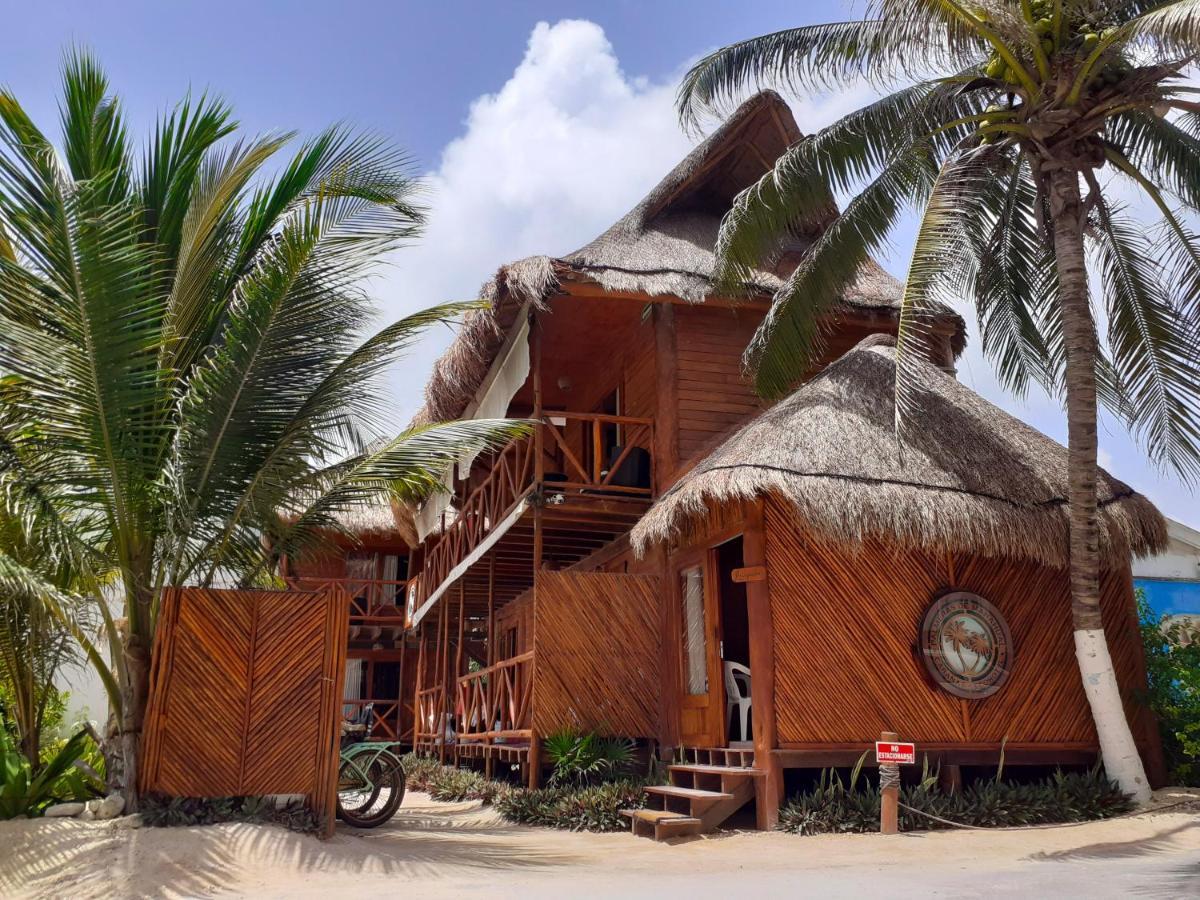 Palmeras De Mahahual Cabanas Екстериор снимка