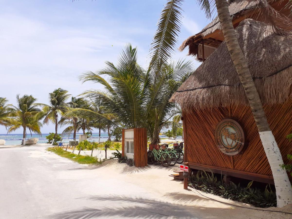 Palmeras De Mahahual Cabanas Екстериор снимка