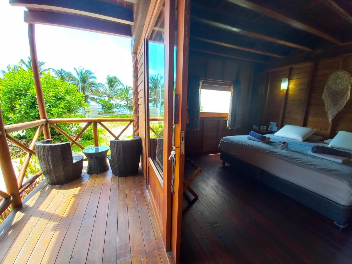 Palmeras De Mahahual Cabanas Екстериор снимка