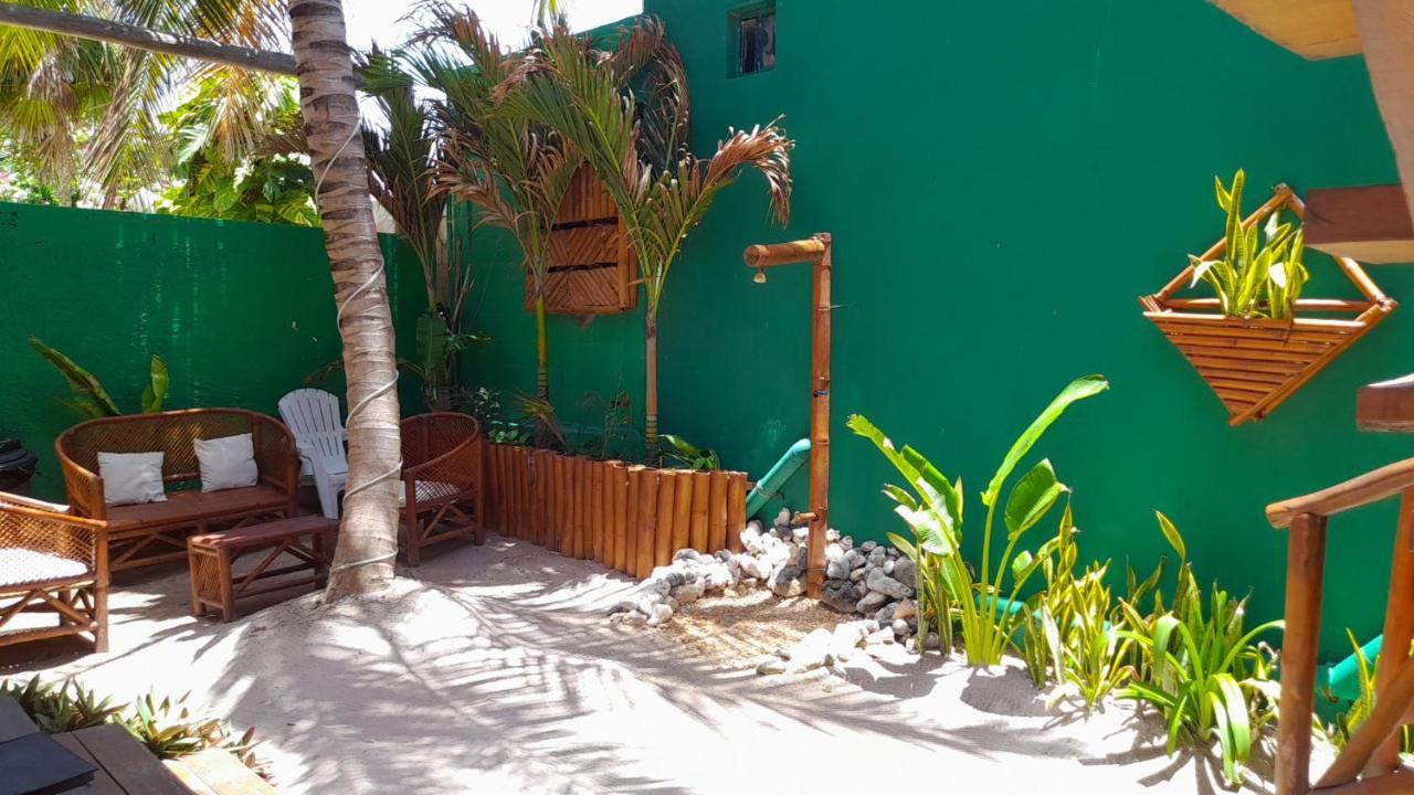 Palmeras De Mahahual Cabanas Екстериор снимка