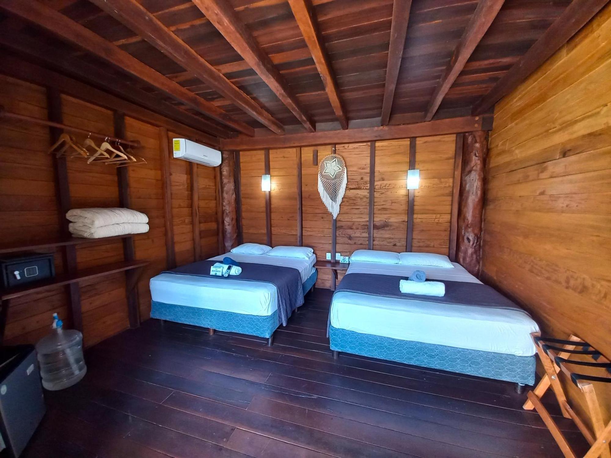 Palmeras De Mahahual Cabanas Стая снимка