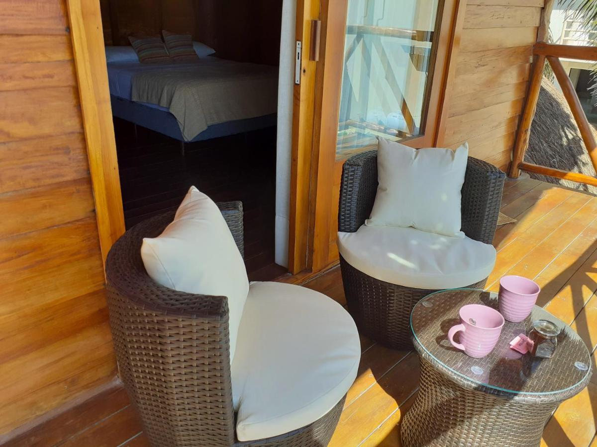 Palmeras De Mahahual Cabanas Екстериор снимка